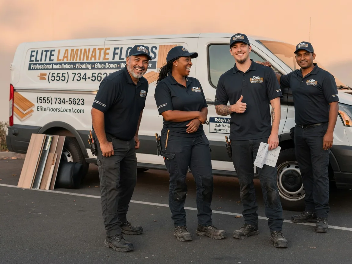 Laminate flooring installation company in Imogene, IA